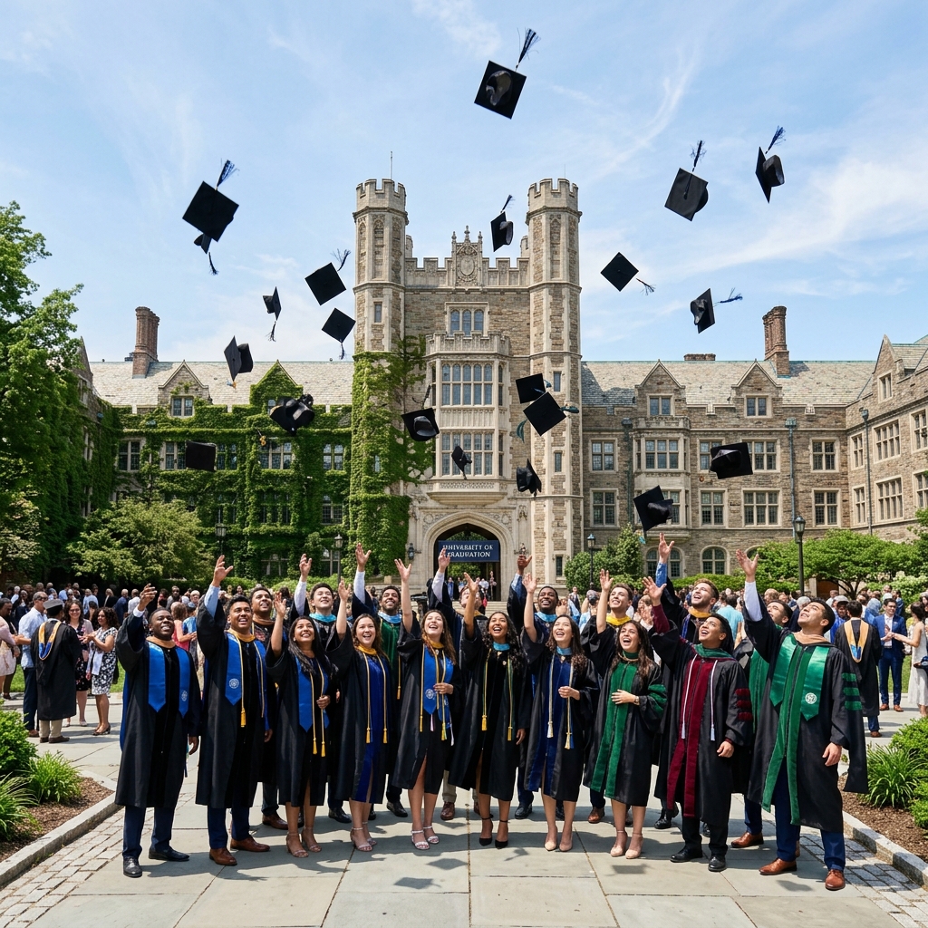 Students Graduating
